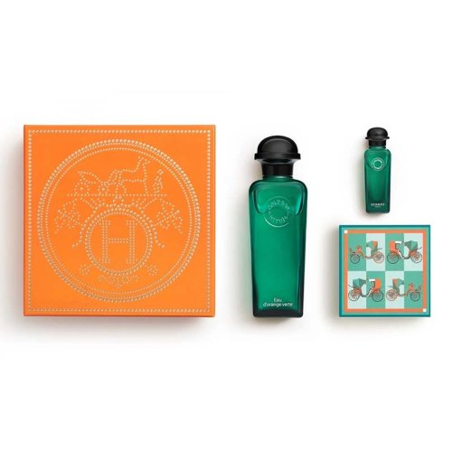HERMÈS-Green Orange Water Set - Eau de Cologne Vapo.100ml HERMÈS-Green Orange Water Set - Eau de Cologne Vapo.100ml